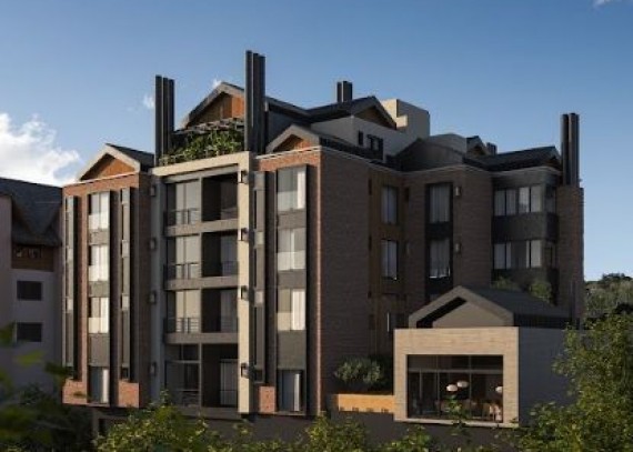 Apartamento, no bairro Centro em Gramado