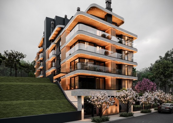 Apartamento, no bairro Centro em Canela