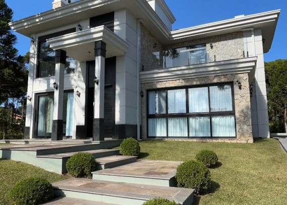 Casa de Condomínio, no bairro Aspen Mountain em Gramado