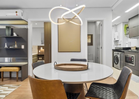 Apartamento, no bairro Centro em Gramado