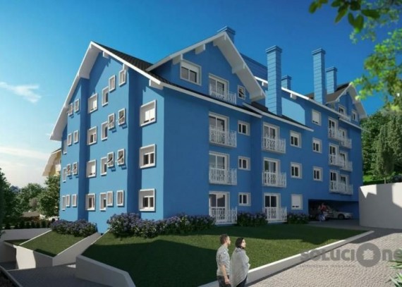 Apartamento, no bairro Centro em Gramado