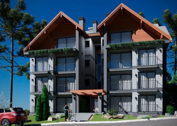 Apartamento, no bairro Moura em Gramado