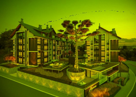 Apartamento, no bairro Centro em Canela