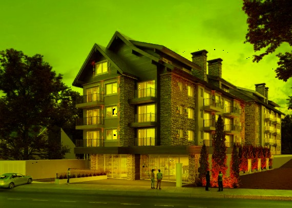 Apartamento, no bairro Centro em Canela