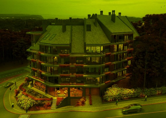 Apartamento, no bairro Centro em Gramado