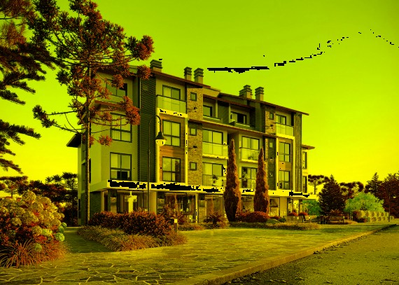 Apartamento, no bairro Centro em Gramado