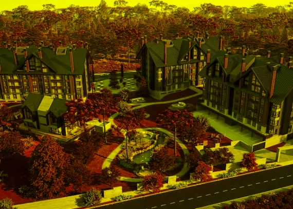 Apartamento, no bairro Planalto em Gramado