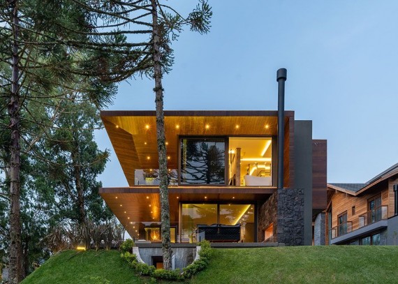 Casa de Condomínio, no bairro Aspen Mountain em Gramado
